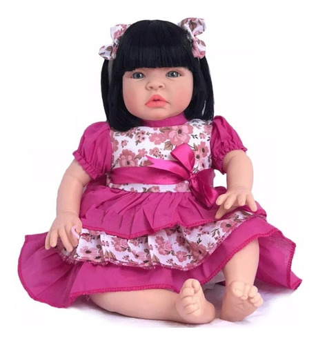 Boneca Tipo Bebe Reborn Barato Sid-nyl